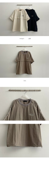 ナイロンストリングショートスリーブTシャツ / Nylon String Short-Sleeved T-Shirt