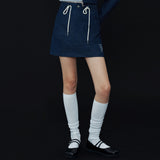 デルードデニムミニスカート