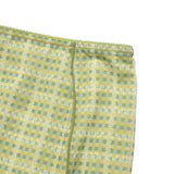 チェリーパターンメッシュミニスカート / CHERRY PATTERN MESH MINI SKIRT [LIME]