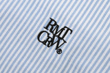 カラーミックスコットンシャツ/COLOR MIXED COTTON SHIRT_NAVY