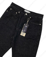 レギュラーデニムパンツ/TA Regular Black denim
