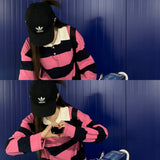 [Bellide made] Stripe Long Sleeve T-shirt