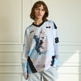 マルチーズ GOOREUM メッシュジャージ長袖Tシャツ