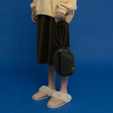 デイコージーフリースバッグ/DAY COZY FLEECE BAG_MIX KHAKI