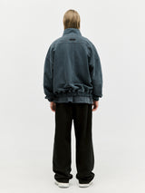 Paneled Jacket - Washed Navy