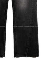LOOKPINE LIN BLACK DENIM SET - PANTS (6690578432118)