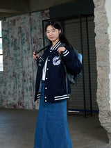 AUTHENTIC WAPPEN VARSITY WOOL PADDED JACKET