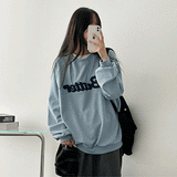エンブロイダリ―バターラグランスウェット