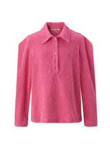 Terry collar top - Pink (6682484768886)