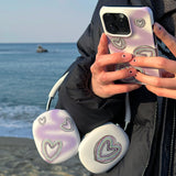 airpods max case 02. HEART BOMB