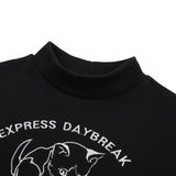 Slim Kitty Warmer Crop Top [BLACK] (6618539524214)