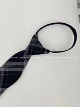Checkered Geek Preppy Automatic Tie