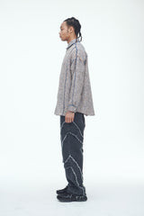 ピクニックマットタッセルシャツ/Picnic Mat Tassel Shirts Navy