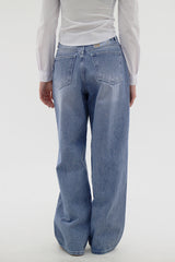 ラウンドワイドデニムパンツ / round wide denim pants