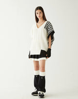 マルチパッチケーブルベスト/MULTI PATCH CABLE VEST IVORY