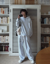 アータムレタリングトレーニングパンツ (3 color)