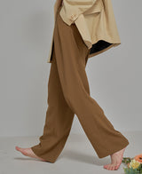 フレンチ2タックスラックス / French two-tuck slacks (4 color)