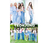 ワイドフィットライトブルーデニムパンツ/ACTRESS YOOSUN, WJSN YEON-JUNG, RED VELVET JOY, RAPPER JESSIE, MAMAMOO MOON-BYUL, GIRLFRIEND YERIN, MOMOLAND NANCY, IZ*ONE EUNBI, APINK BOMI WORN WIDE FIT LIGHT BLUE DENIM PANTS [6055]
