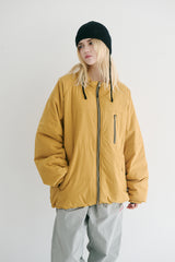 タイディパッディングジャンパー/BSR2223FWJK017 TIDY PADDING JUMPER MUSTARD