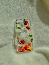 スプリングピクニックジェリースマホケース/Spring picnic jelly case