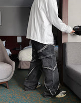 No.0438 tornado cutting denim PT