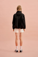 チェリーフーディーウィンドウブレーカー／CHERRY HOODIE WINDBREAKER [BLACK]