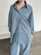 パールボクシーシャツ/Pale Boxy Shirt (2color)