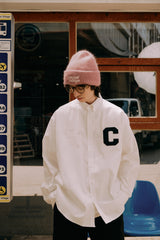 ソフトアンゴラライトパープルビーニー [Unisex]