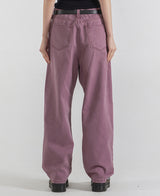 （UNISEX）ダーツピンタックカラーデニム