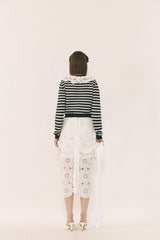 Stripe cardigan