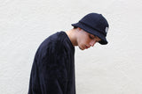 NUVOLINO FLEECE BUCKET HAT [BLACK] (6612857192566)