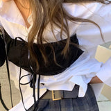 Point shirt  - bl