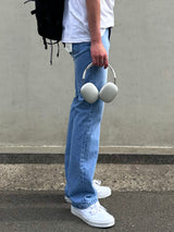 NEVER SEMI DENIM PANTS(S~XL)