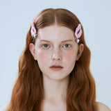 ハートヘアピン