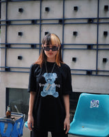 X‐レイテディベアロゴTシャツ/RUNDOWNYOUTH X-ray Teddy Bear Logo T-Shirt 033