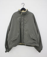 ウールショートパッドジャンパー / Wool short padded jumper (2color)