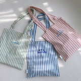 Tavira striped eco bag