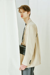 HALF STITCH SINGLE BLAZER (6538813145206)