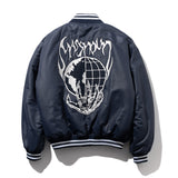 バーチャルワールド60Zバーシティージャケット/VIRTUAL WORLD 6OZ VARSITY JACKET