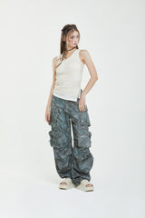 ストラップノースリーブトップ / STRAP SLEEVELESS TOP