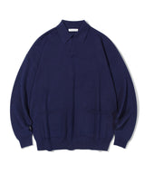 オーバーサイズサイズドポケットコットンニット / Oversize out pocket cotton knite K9