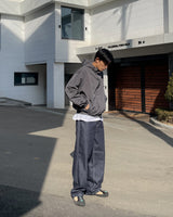 アクとノンフェードワイドデニムジーンズ / act non-fade wide denim jeans 3color