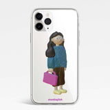 スタンディングフィッシュ B1 フォンケース (ジェルハード) / Standing Fish B1 Phone Case (jell hard)