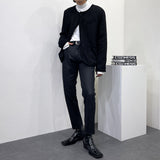ボディモックネックウォーマーTシャツ/DE Bobby Mock Neck Warmer T-Shirt (3 colors)