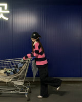 [Bellide made] Stripe Long Sleeve T-shirt