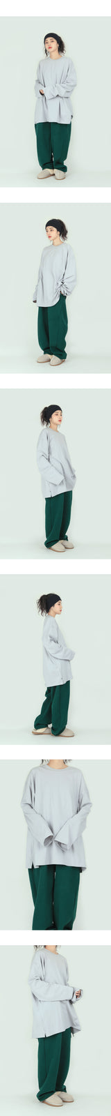 ルーズフィットベーシックロングスリーブTシャツ / Loose Fit Basic Long Sleeve T-shirt