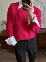 Tweet Bookle Hair Round Knit (5color)