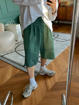 ASCLO Memory Nylon Bermuda Pants (3color)