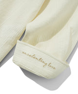 ステッチストライプシャツ/Stitch Stripe Shirt S114 Elephant Ivory