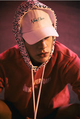 Punk leopard hoodie - Hotpink (4622102331510)